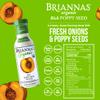 BRIANNAS - Certified Organic & Kosher Dressing Variety Pack - Mango Vinaigrette, Real French Vinaigrette, & Rich Poppy Seed - Made with Premium Ingredients - 10 oz. Bottles - 3 Pack view 4