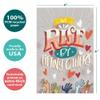 Tree-Free Greetings 12 Pack Support - Encouragement Notecards, Eco Friendly, Made in USA, 100% Recycled Paper ECOnotes, 4 x 6 Inches, We Rise (FS54323) view 4