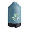 Airome Magnolia Flower Medium Ceramic Essential Oil Diffuser|100 mL Humidifying Ultrasonic Aromatherapy Diffuser 8 Colorful LED Lights, Intermittent & Continual Mist, Auto Shut-Off view 1