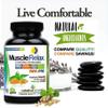Catalina Naturals The Original Natural Muscle Relaxant AM-PM 24/7 Natural Day/Night Large 2,300mg Maximum Strength, Plus Magnesium Glycinate - Packaging May Vary view 3