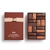 LA MAISON DU CHOCOLAT Gesture Gift Box, Gourmet Milk And Dark French Chocolate Gift Box (16 Pieces) view 1