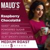 Maud's Raspberry Chocolate Flavored Instant Coffee, 26 ct, 100% Arabica Coffee, Medium Roast, Instant Hot or Iced Coffee - Just add water view 3