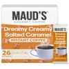 Maud's Salted Caramel Favored Instant Coffee, 26 ct, 100% Arabica Coffee, Medium Roast, Instant Hot or Iced Coffee - Just add water view 1
