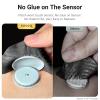 25 Pack Libre 2 Sensor Covers, KOVOQ Freestyle Libre 2 & Lingo CGM Waterproof Patches, Protective Hard Shell Cover, Against Bumps and Scratches, Breathable and Hypoallergenic (Black) view 3
