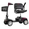 4 Wheel Electric Mobility Scooter - Max Speed 4.97 Mph, Max Load 265lbs Wheelchair Device for Travel, Adults, Elderly - Plum view 1