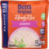 BEN'S ORIGINAL Ready Rice Jasmine Family Size Rice, Easy Dinner Side, 17.3 oz Pouch view 3