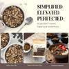 Dark Chocolate Crunch Granola - Laura's Gourmet Granola - All Natural, Gluten Free, Soy Free, Vegan, Artisan Crafted, Organic Agave, Bittersweet Chocolate, Nut Free - Chef Created - 16 OZ - 3 Pack view 4
