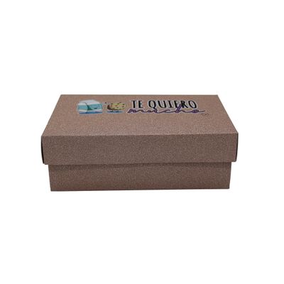 FELANAS Frosty Glossy Gift Boxes with Lid | Gift Wrap Box for Birthday, Christmas, Graduation Gifts, Flowers, Cake | 11 x 19 x 6 CM : 4.5" x 7.5" x2.5" | Frosty Rosewood Glossy