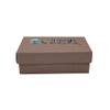 FELANAS Frosty Glossy Gift Boxes with Lid | Gift Wrap Box for Birthday, Christmas, Graduation Gifts, Flowers, Cake | 11 x 19 x 6 CM : 4.5" x 7.5" x2.5" | Frosty Rosewood Glossy view 1