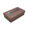 FELANAS Frosty Glossy Gift Boxes with Lid | Gift Wrap Box for Birthday, Christmas, Graduation Gifts, Flowers, Cake | 11 x 19 x 6 CM : 4.5" x 7.5" x2.5" | Frosty Rosewood Glossy view 3