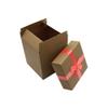 FELANAS 6 Pack Cardboard Gift Boxes Large Gift Boxes with Ribbon | Wrapping Clothing Boxes for Gifts, Mailing, Clothes, Robe | 16 x 17 x 19 CM : 6.5" x 6.5" x 7.5" | Pink Ribbon view 2