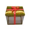 FELANAS 6 Pack Acetate Gift Boxes Iridescent Top with Ribbon | Wrapping Clothing Boxes for Gifts, Mailing, Clothes | 27 x 20 x 25.5 CM : 10.8" x 8" x 10" | Gift Cardboard Boxes (Golden/Light Pink Ribbon) view 3