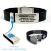 Add-on Star of Life Medical Alert Badge. Fits 18mm Sport Medical Alert Bracelet view 2