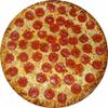 ArtFuzz Large Pepperoni And Cheese Pizza Sign Round 14 view 1