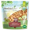 Food to Live Organic Dry Roasted Whole Cashews, 5 Pounds Non-GMO, Unsalted, Oven Roasted Nuts, No Oil Added, Kosher, Vegan, Bulk. Crunchy Texture. Good Source of Protein and Healthy Fats