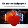 500ml Heart-Shaped Hot Water Bottle with Soft Cover - Hot Water Bag for Pain Relief, Cramps, Back, Neck, Feet, Menstrual Cramps - Premium Cute Cover - Great Gift for Women view 4