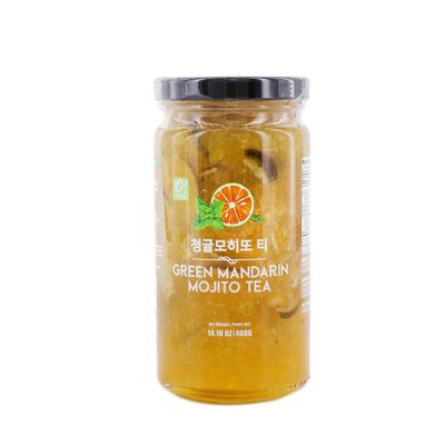 O! Tea Green Mandarin Mojito Tea Korean Tea Product of Korea 14.1oz (400g)