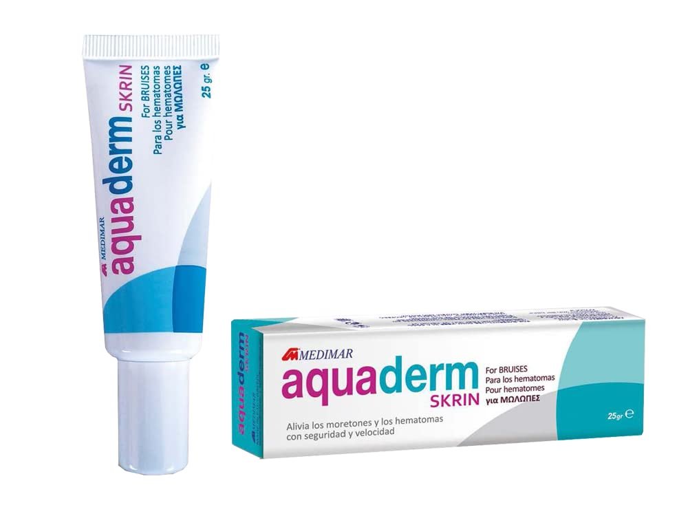 Aquaderm Skrin Tube 25 g (for The Relief of hematomas and Bruises)
