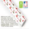 Chubby French Bulldog Christmas Wrapping Paper, White Frenchie Holiday Gift Wrap Party Decoration (White, 6 foot x 29 inch roll) view 4