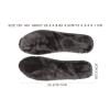 2 Pairs Insole Winter Shoe Mat Shoes Arch Sweat Absorbing Inserts Warm Foot Pad Elevator Insert Fluff Pads Sports Men and Women Plush Absorb Sweat view 2