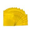 100 Pack Smell Proof Bags 3 x 4 Inch Resealable Mylar Bags Foil Pouch Flat Bag with Front Window Golden view 1