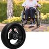 1 pcs Wheelchair Front Wheels, Lightweight Caster with Polyurethane Tire, Wheel Chair Tyre Fits Most Manual Wheelchairs(4/5inch) (Color : Black, Size : 5in12cm) view 4