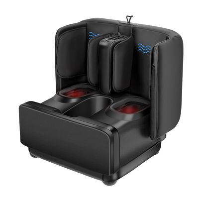 COMFIER 2 in 1 FSA Foot Massager Machine, HSA Shiatsu Foot and Calf Massager with Heat,Kneading,Vibration,Compression Massagers for Feet Health,Plantar Fasciitis,Valentines Day Gifts for Mom Wife