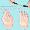 Tondiamo Pilates Toe Stretcher Bunion, Hallux Valgus Big Toe Strap Spacer Tension Bunion Exercise Band Stretchy Alignment Splint Restores Pain Relief for Women Men view 3