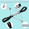 Tondiamo Pilates Toe Stretcher Bunion, Hallux Valgus Big Toe Strap Spacer Tension Bunion Exercise Band Stretchy Alignment Splint Restores Pain Relief for Women Men view 4