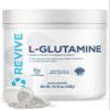 Revive MD Gut L-Glutamine Powder  Muscle Recovery & Immune Support Supplement for Adults  Promotes Digestive Health, Reduces Muscle Soreness & Supports Immunity  Vegan (30 Servings) view 1