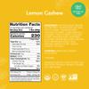 ALOHA Organic Plant Based Protein Bars - Lemon Cashew - 12-Count - Vegan, Low Sugar, Gluten-Free, Paleo, Low Carb, Non-GMO, No Stevia & No Erythritol view 2