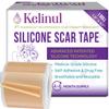 Silicone Scar Sheets(1.6'' x 60''Roll-1.5M) - Soft Silicone Gel Scar Tape Painless Silicone Tape Roll - Reusable, Medical Grade Silicone Scar Removal Strips for C-Sectio view 1