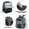 CURMIO CPAP Backpack, CPAP Travel Bag Compatible for ResMed AirSense 9, AirSense 10, AirSense 11, Philips System One, Gray (Bag Only, Patented Design) view 4