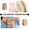 Beaupretty 1set Bath Brush for Gentle Cleaning and Scalp Massage Ergonomic Shampoo Comb for Boy Girl Washing Supplies for Toddlers and Newborns view 2
