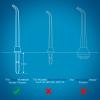 Replacement Heads for Waterpik, Replacement Picks for Water Pik Water Flosser (6 Toothbrush Tips) view 2