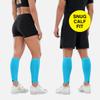 Hue Sky Blue Calf Sleeves view 3