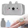 Hot Water Bag, Hot Water Bottle with Soft Cover, Rubber Water Injection Hot Water Bottle, with Waist Cover Feet Neck Hand and Shoulders Warmer for Menstrual Cramps for Girls(Blue) view 3