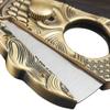 SMSOM Cigar Cutter Guillotine, Stainless Steel Double Blade Cigar Clippers, Portable Cigar Tool, Father, Boyfriend (Color : Gold) view 3
