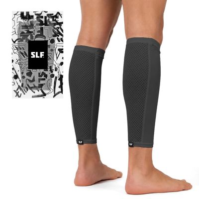 Hue Dark Gray Calf Sleeves