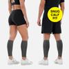 Hue Dark Gray Calf Sleeves view 3