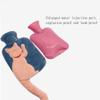 A hot Water Bottle with a Flannel Cover, a Portable, Safe and Hand-Washable hot Water Bottle, Keeps The Whole Body Warm and relieves Fatigue. (Color : Brown) view 3