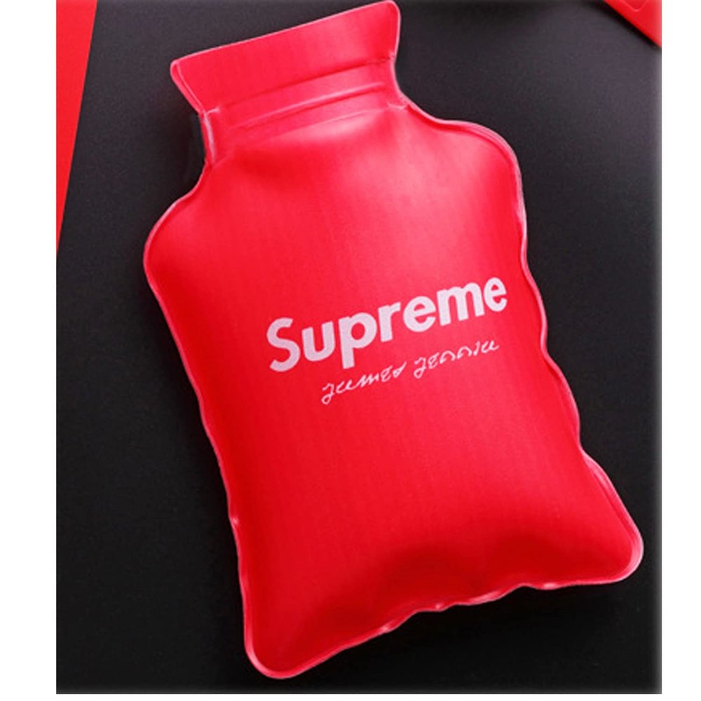BcofoA Mini hot Water Bottle, high PVC Material, Portable, Convenient to Warm Your Hands, and can be Used as an ice Pack. (Color : Red)