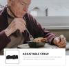 Adjustable Stand Universal Hand Utensil Strap Adaptive Utensils Grip Strap for Kids Elderly Tremor Patients Portable Silverware view 3