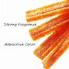 Spicy Strips - Spicy Gluten Latiao, Chinese Special Casual Snack Food, Made From Wheat/Chili/Spice, Low Sugar and Low Calories, Best Vegan, 65g (Pack of 3) view 3