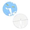 7 Pack G Tube Pads Button Feeding Tube Cover for G-Tube or J Tube Reusable and Soft view 3