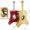 SMSOM Cigar Cutter Guillotine, Cigar Cutters, Stainless Steel Double Blade Cigar Clippers, Portable Cigar Tool, Father, Boyfriend (Color : Red) view 4