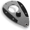 SMSOM Cigar Cutter, Stainless Steel Blades, Cigar Cutter Guillotine, Portable Cigar Tool, Safe Cut, Father, Boyfriend (Silver) view 1