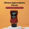 Gusto Foods No Garlic No Onion Schezwan Sauce 10.9oz (310 gm) | Jain schezwan sauce no onion no garlic | Ready To Use | Made with fresh Ingredients | Hot Spicy Chilli Dip Schezwan view 3