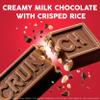 CRUNCH Full-Size Candy Bar, Creamy Milk Chocolate with Crunchy Crisped Rice, Single Bar, 1.55 oz view 4