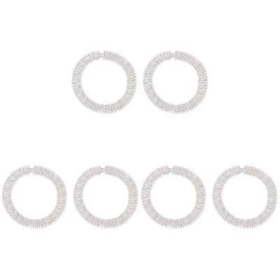 6 pcs Wrist Massage Rings Metal Health Care Accessories Bracelet Bangles